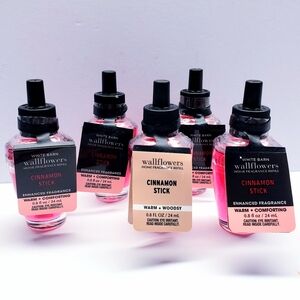 Bath & Body Works CINNAMON STICK Wallflowers Fragrance Refill, 0.8 oz( 5 pcs)